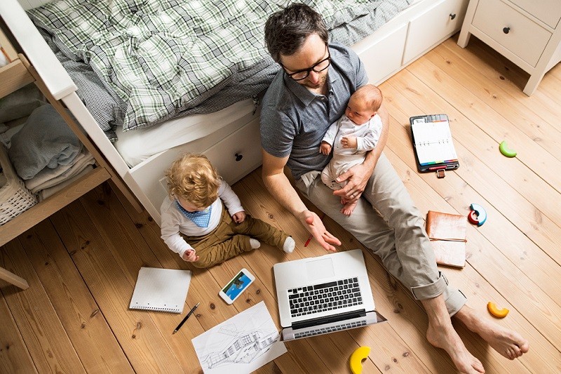 5 راهکار مدیریت زمان برای کار در خانه